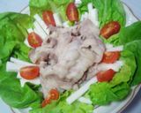 簡単！！冷しゃぶサラダ(^^)作り方5写真