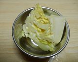 【農家のレシピ】キャベツの芯のラー油漬け作り方1写真