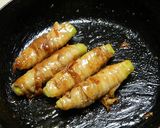 【農家のレシピ】ブロッコリーの茎の肉巻き作り方6写真