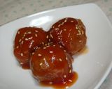 さっぱり甘酢あんの肉団子作り方8写真