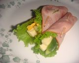 お弁当隙間おかず☆ハム巻きサラダ作り方3写真