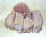 ごぼうと鶏もも肉の煮物作り方1写真
