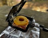▲山ごはん▲BCB/ベーコンチーズバウム作り方5写真