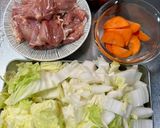 ご飯が進む！鶏もも肉と白菜のとろとろ中華あん作り方1写真