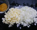 簡単！スプーンハンバーグ　ポテトチーズ作り方1写真