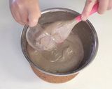 モノクロスイーツ♪ブラックロールケーキ作り方7写真