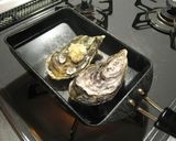 牡蠣に付着したナミマガシワ作り方2写真