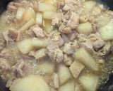 簡単★昼食!「とり肉と大根の炊いたん」作り方4写真