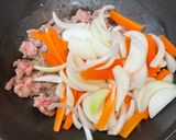 甘とうがらしと牛肉のチャプチェ♫作り方4写真