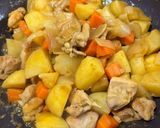 カレー風味のほくほく肉じゃが作り方4写真
