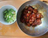 エアフライヤー焼き豚（ネギと生姜焼き)作り方2写真