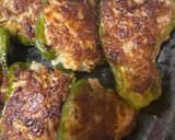 はがれないピーマンの肉詰め作り方5写真