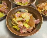 ベーコンと大根白菜の重ね蒸し作り方5写真
