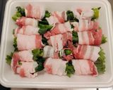 豚バラ肉の大葉チーズのししとう巻き作り方6写真