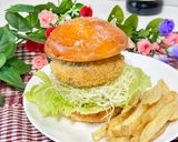 蓮根コロッケハンバーガー作り方11写真
