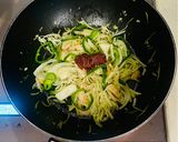 大根の皮でイタリアンパスタ風！作り方3写真