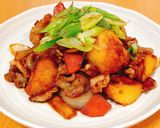 炒めて作る肉じゃがおつまみ作り方14写真