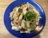 タラとレンコンのスパイスご飯作り方9写真