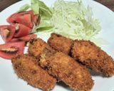 わりと簡単、梅しそチーズ巻きトンカツ作り方11写真