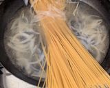 鮎の一夜干しのワンパンパスタ作り方5写真