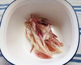 ズッキーニと厚揚げのみょうがごま油和え作り方2写真