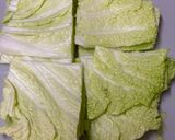 白菜とやわらか豚バラ肉の重ね煮♪作り方1写真