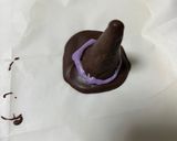 ハロウィンに　魔女のトンガリ帽子作り方9写真