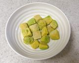 きゅうりとアボカドのナムル作り方1写真