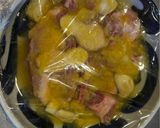 パイナップル豚清湯ハリッサラーメン作り方1写真