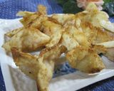 餃子の皮で☆ヘルシーおからのサモサ作り方7写真