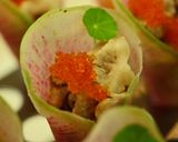 紅芯大根ぶたしゃぶ巻きピンチョス作り方1写真