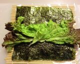 焼肉ロール寿し作り方3写真