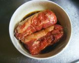 豚肉のはちみつレンジ蒸し作り方4写真