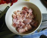 レンジで鶏もも肉の黒酢蒸し作り方3写真