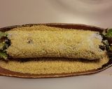 焼肉ロール寿し作り方6写真