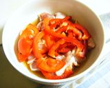 レンジで鶏もも肉の黒酢蒸し作り方5写真