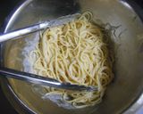 たらこクリームパスタ作り方5写真
