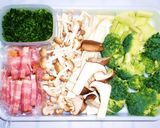 森のめぐみバター風味　ブロッコリー炒め作り方1写真