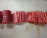 京にんじんのきんぴら☆作り方1写真