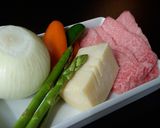 簡単♪新玉ねぎなど春野菜の牛肉のっけ作り方1写真