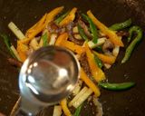 簡単♪新玉ねぎなど春野菜の牛肉のっけ作り方8写真