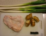 生姜＆ネギたっぷり鶏雑炊作り方1写真