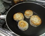 きのことひき肉で☆れんこんはさみ焼き作り方4写真