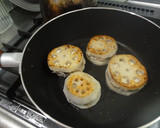 きのことひき肉で☆れんこんはさみ焼き作り方4写真