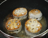 きのことひき肉で☆れんこんはさみ焼き作り方5写真