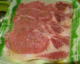 オリーブ油漬、豚ロースのジューシー焼き作り方3写真
