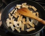 大根菜と油揚げの卵とじ☆作り方3写真
