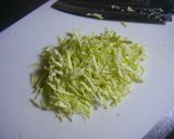 お好み焼き風トースト作り方1写真