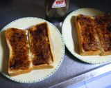 お好み焼き風トースト作り方2写真
