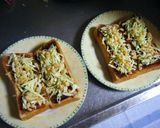 お好み焼き風トースト作り方3写真